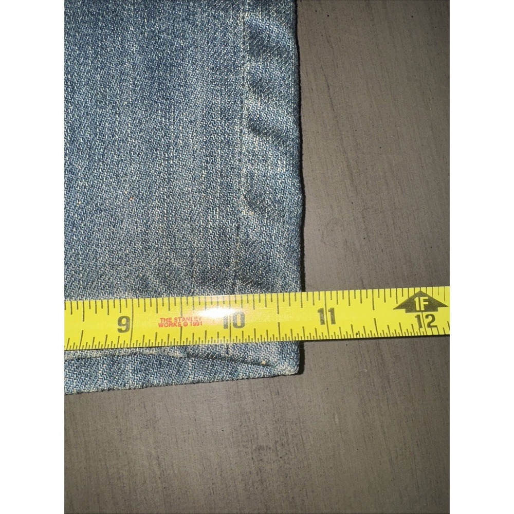 Marc Ecko Cut and Sew Boot Cut Jeans Mens Size 42x34 Blue Denim Mid Rise NWT - Picture 15 of 16
